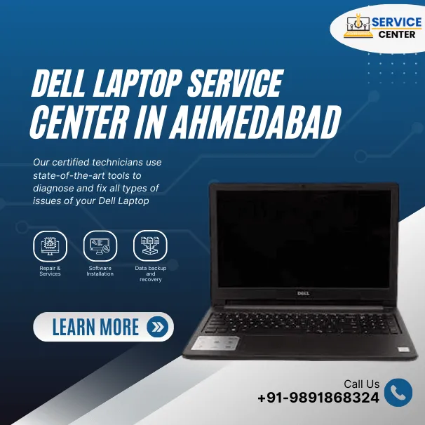 Dell Laptop Service Center in Ahmedabad