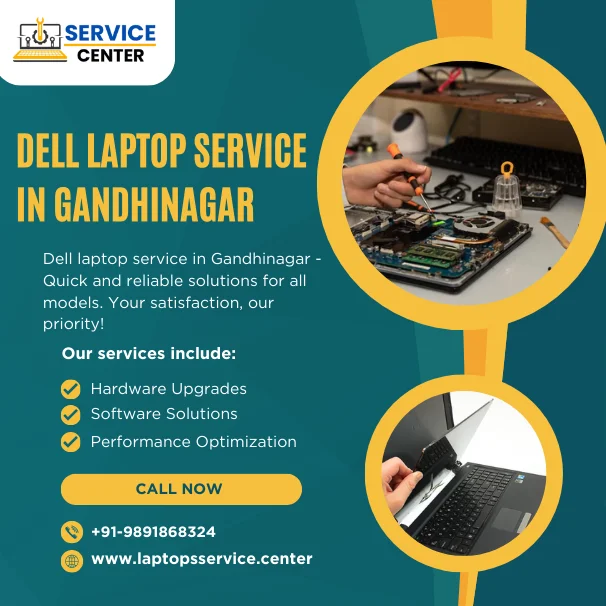Dell Laptop Service Center in Gandhinagar