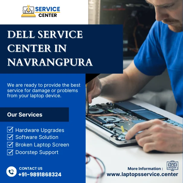 Dell Laptop Service Center in Navrangpura