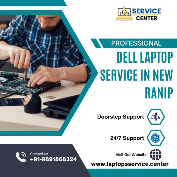 Dell Laptop Service Center in New Ranip