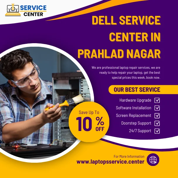 Dell Laptop Service Center in Prahlad Nagar
