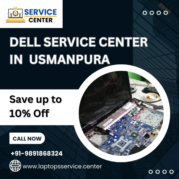 Dell Laptop Service Center in Usmanpura
