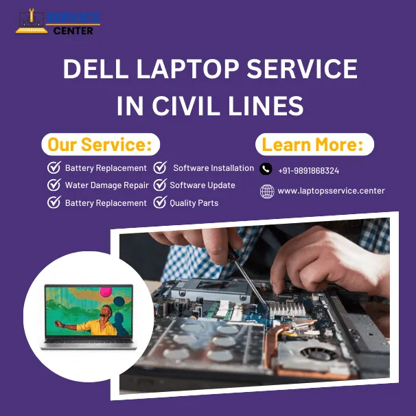 Dell Laptop Service Center in Civil Lines