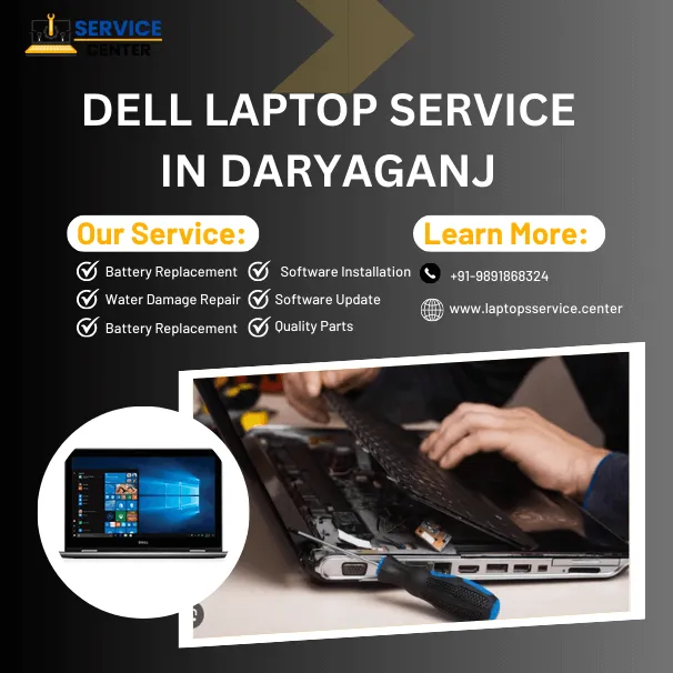 Dell Laptop Service Center in Daryaganj