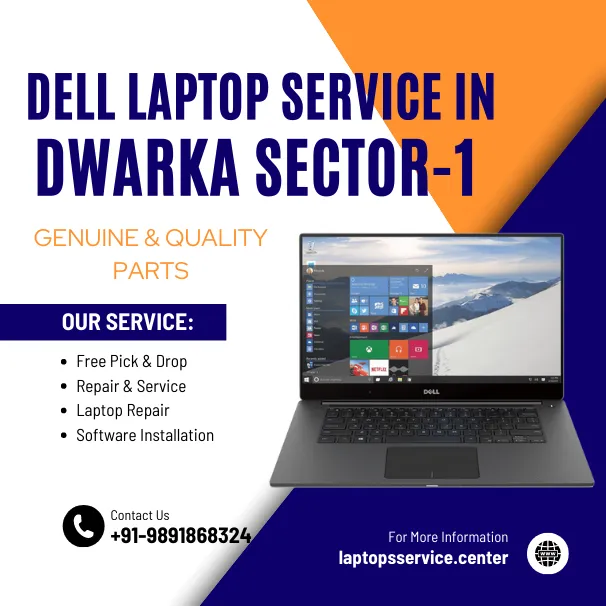 Dell Laptop Service Center in Dwarka Sector-1
