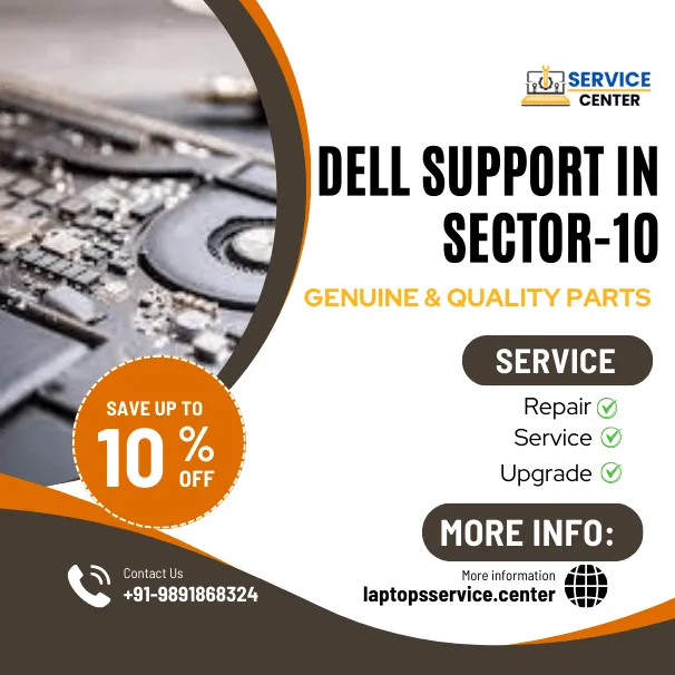 Dell Laptop Service Center in Dwarka Sector-10