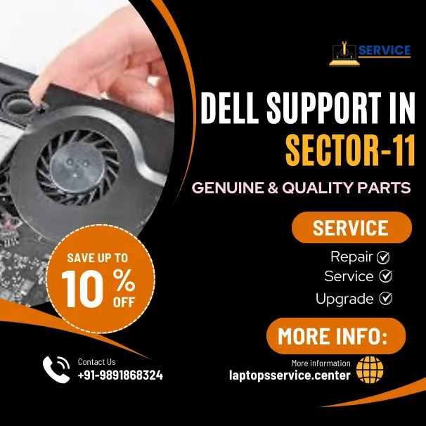 Dell Laptop Service Center in Dwarka Sector-11