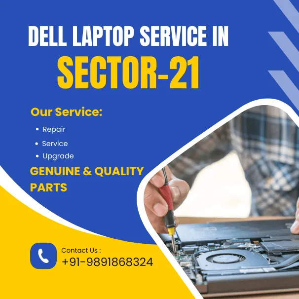 Dell Laptop Service Center in Dwarka Sector-21