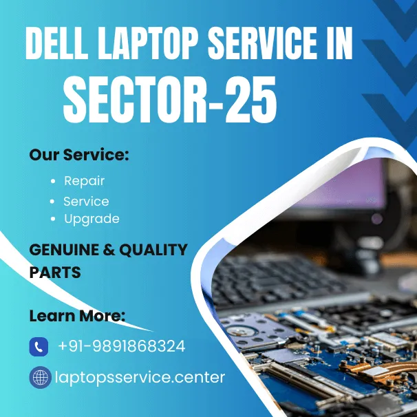 Dell Laptop Service Center in Dwarka Sector-25