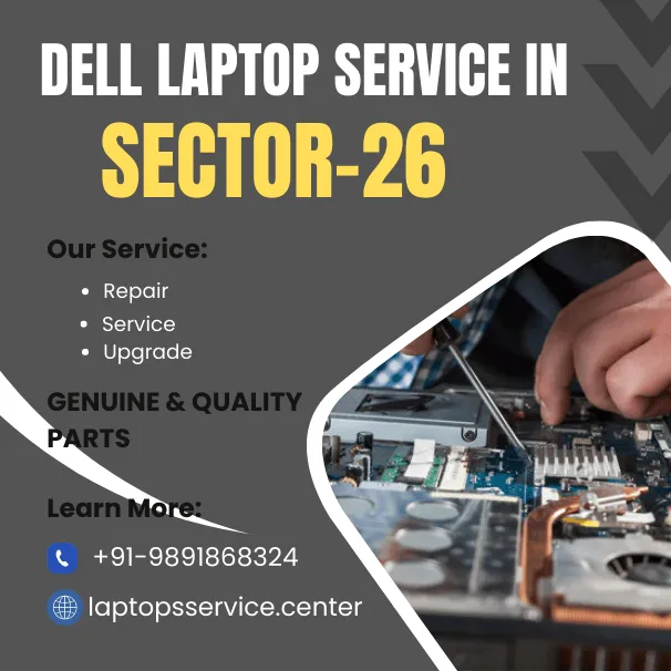 Dell Laptop Service Center in Dwarka Sector-26