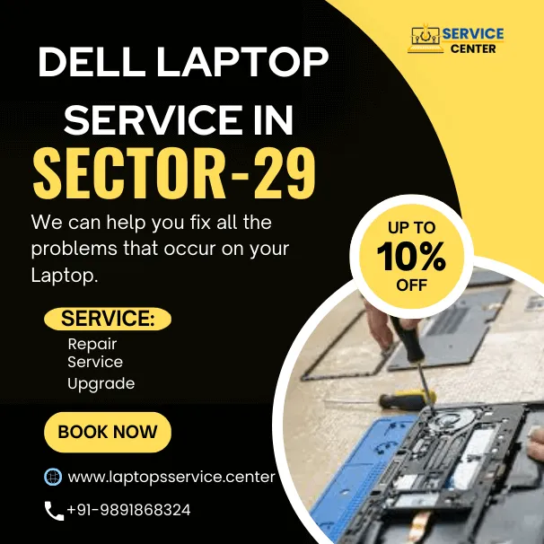 Dell Laptop Service Center in Dwarka Sector-29
