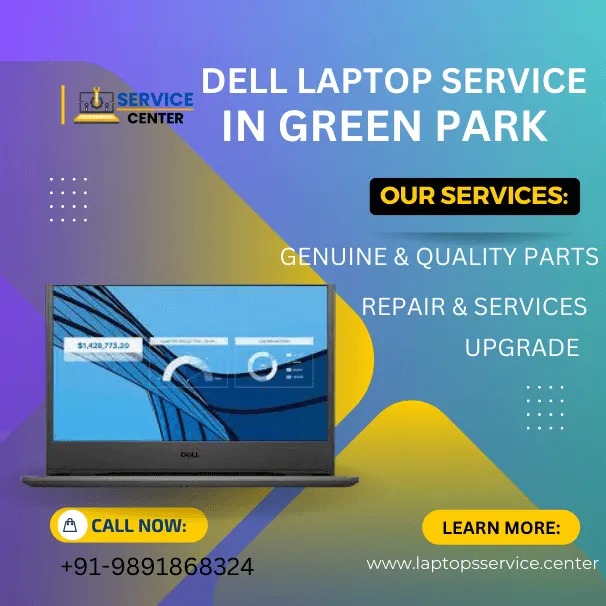 Dell Laptop Service Center in Green Park