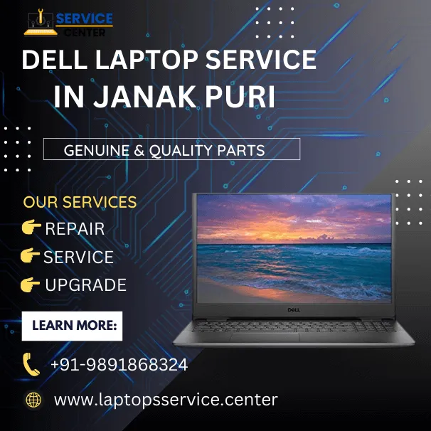 Dell Laptop Service Center in Janakpuri