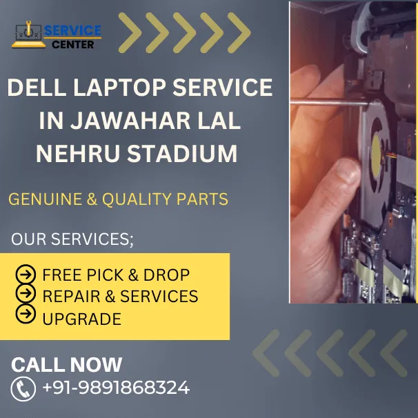 Dell Laptop Service Center in Jawahar Lal Nehru Stadium