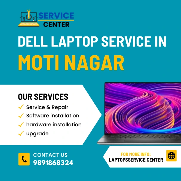Dell Laptop Service Center in Moti Nagar