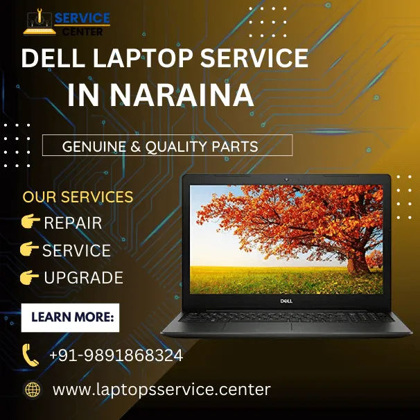 Dell Laptop Service Center in Naraina
