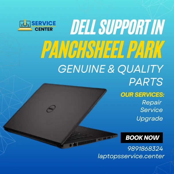 Dell Laptop Service Center in Panchsheel Park