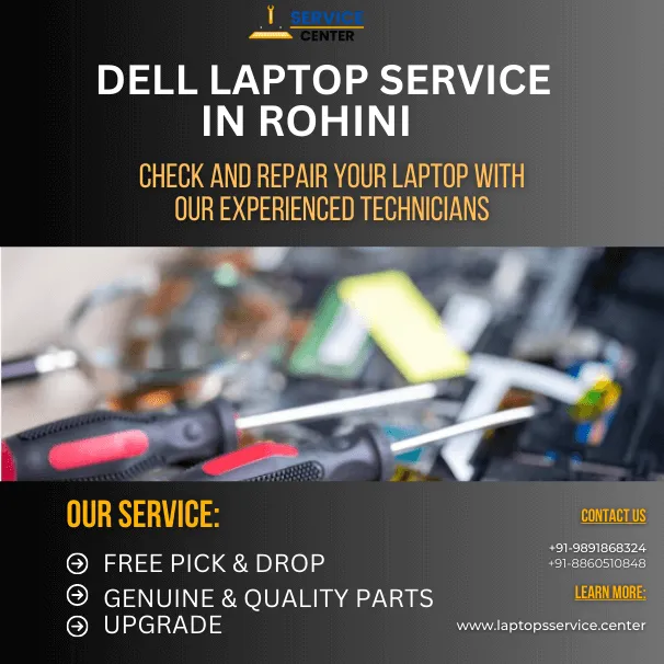 Dell Laptop Service Center in Rohini