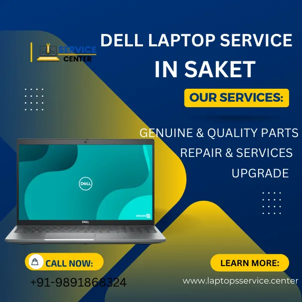 Dell Laptop Service Center in Saket