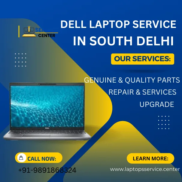 Dell Laptop Service Center in South Delhi
