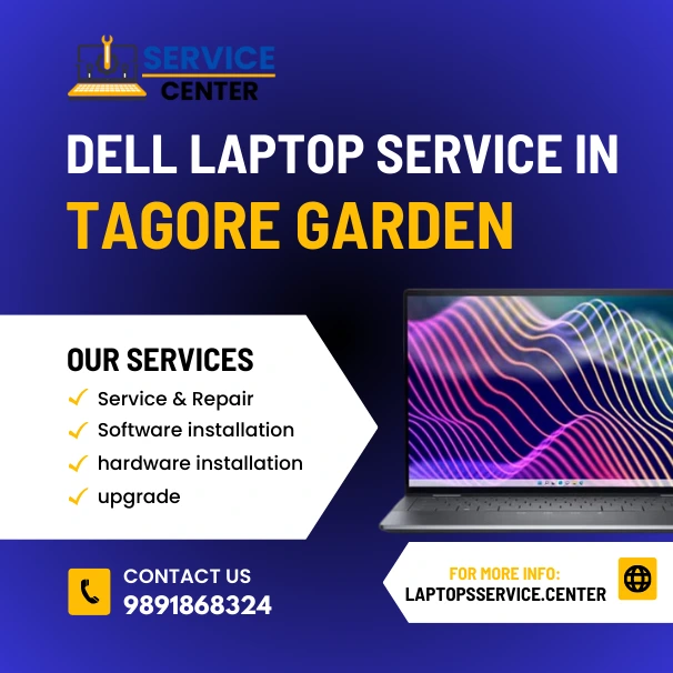 Dell Laptop Service Center in Tagore Garden