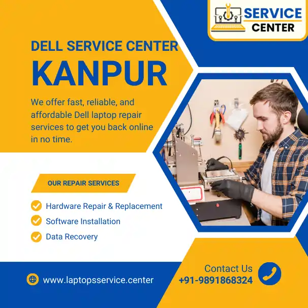 Dell Laptop Service Center in Kanpur