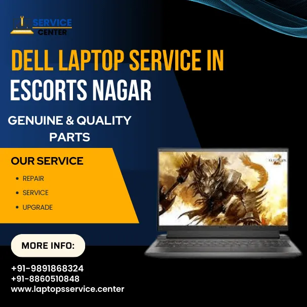 Dell Laptop Service Center in Escorts Nagar