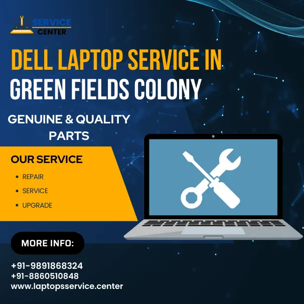 Dell Laptop Service Center in Green Fields Colony