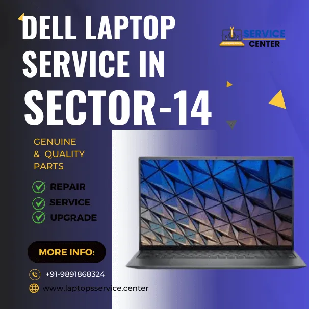 Dell Laptop Service Center in Sector-14
