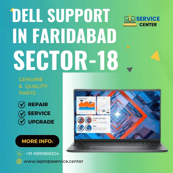 Dell Laptop Service Center in Sector-18