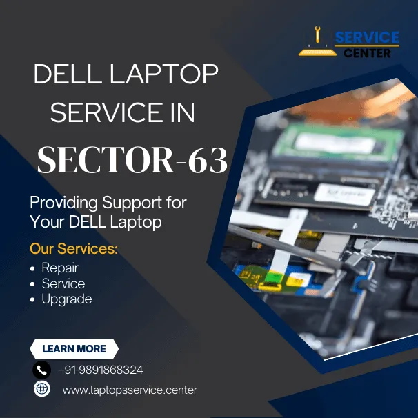 Dell Laptop Service Center in Sector-63