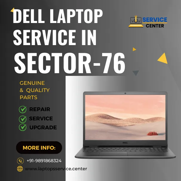 Dell Laptop Service Center in Sector-76