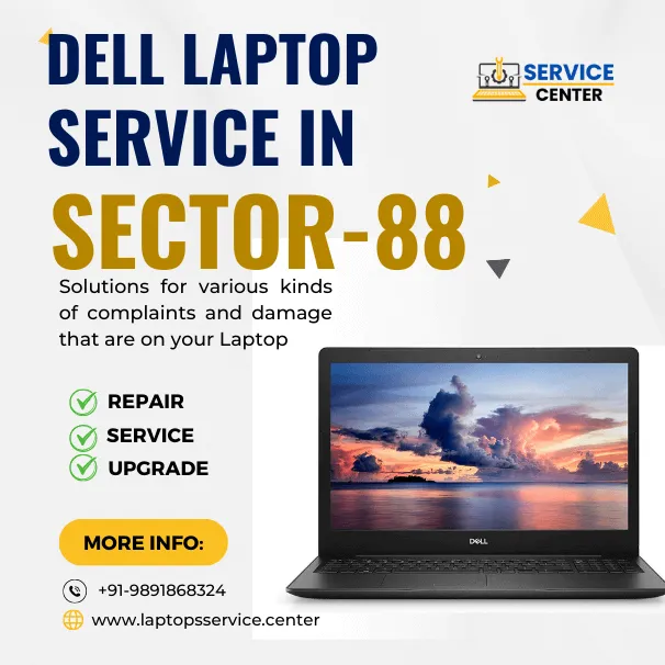 Dell Laptop Service Center in Sector-88