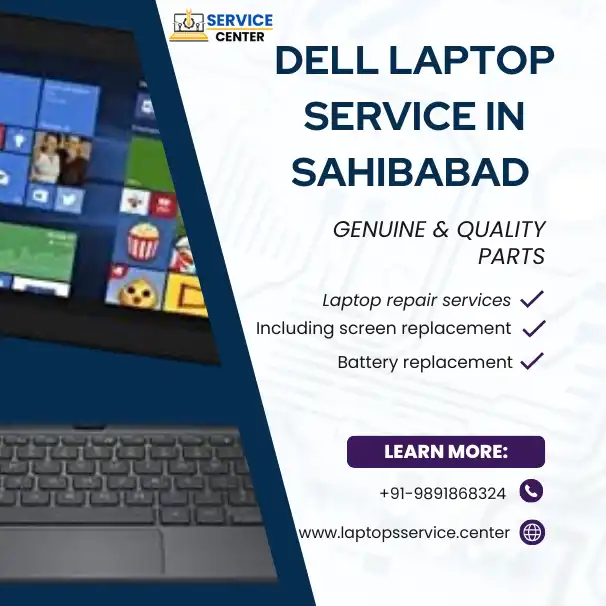 Dell Laptop Service Center in Sahibabad