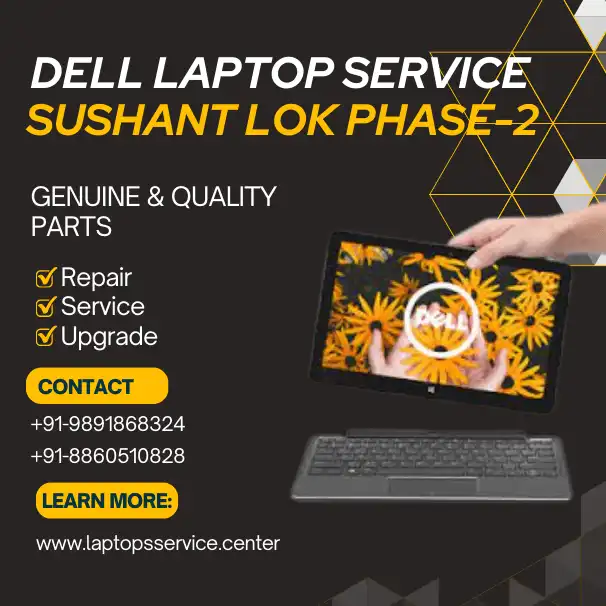 Dell Laptop Service Center in Sushant lok Phase-2