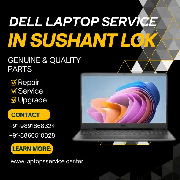 Dell Laptop Service Center in Sushant lok