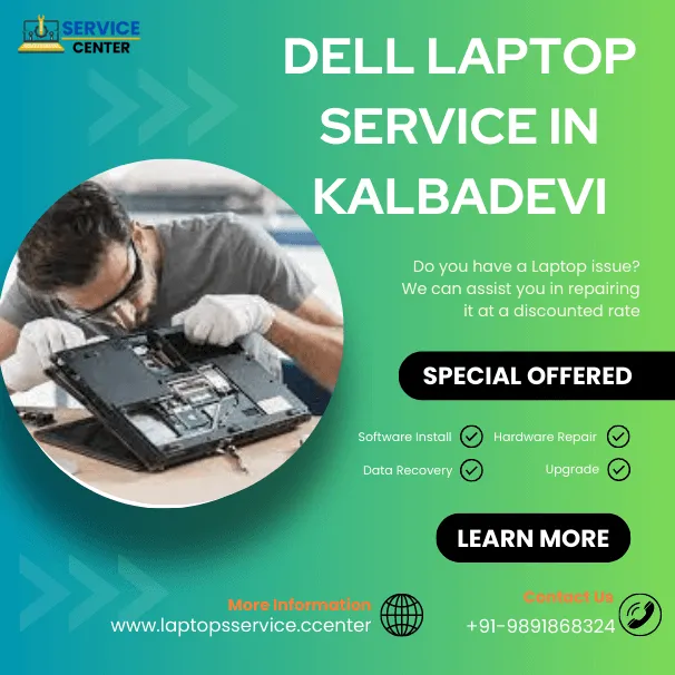 Dell Laptop Service Center in Kalbadevi