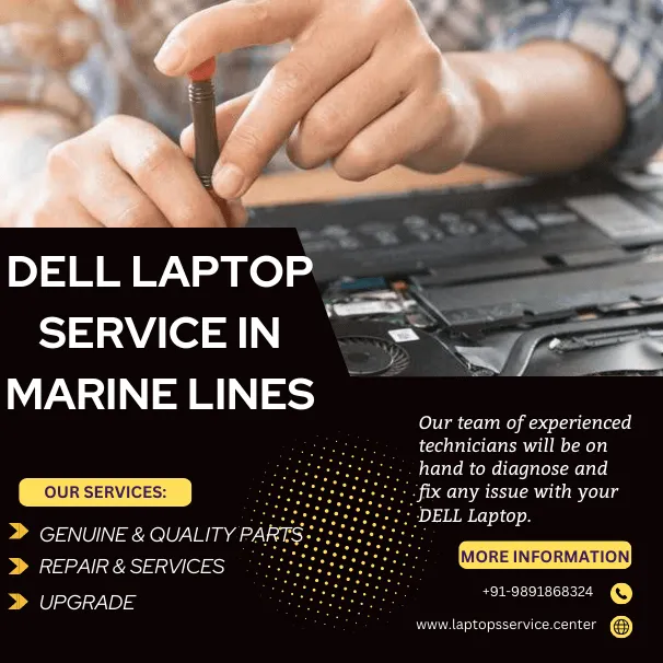 Dell Laptop Service Center in Marine Lines