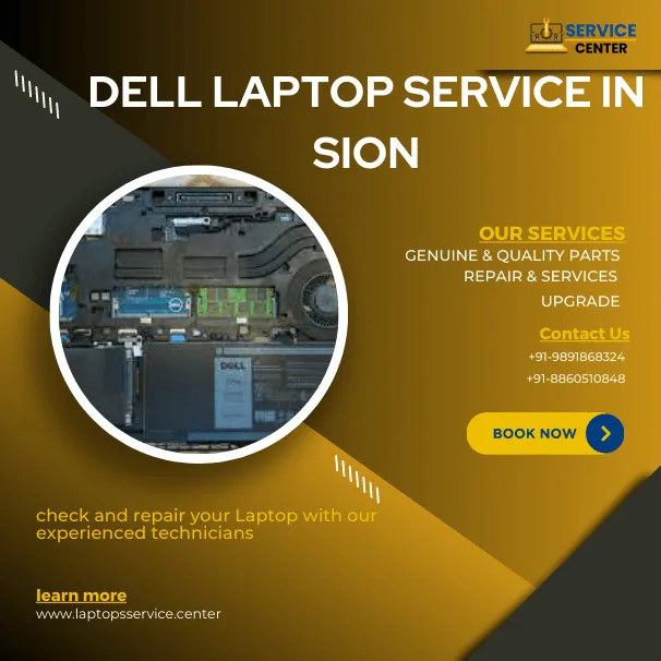 Dell Laptop Service Center in Sion