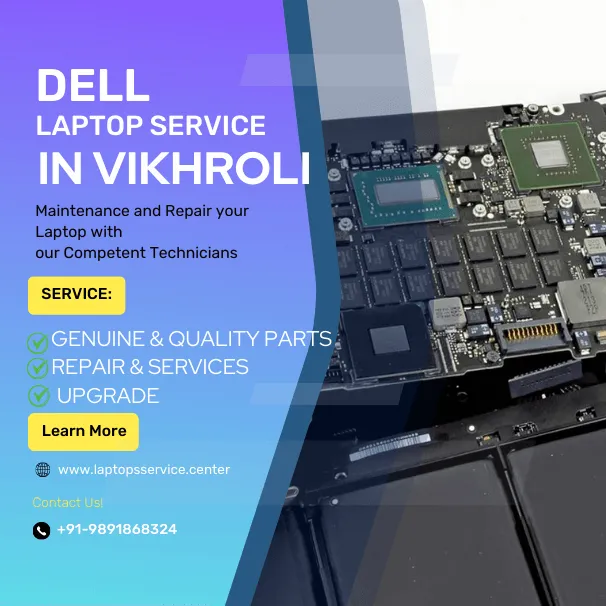 Dell Laptop Service Center in Vikhroli