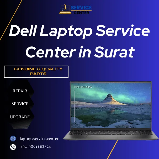 Dell Laptop Service Center in Surat