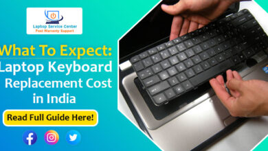 Laptop Keyboard Replacement Cost in India