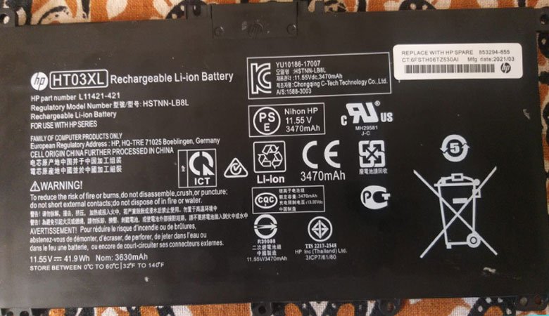 Best Deal: HP HT03XL Battery Replacement Cost in India HP HT03XL Battery Replacement Cost in India