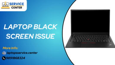 Laptop Black Screen Issue