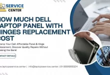How Much Dell Laptop Panel With Hinges Replacement Cost