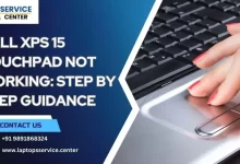 dell xps 15 touchpad not working