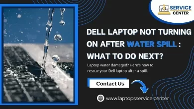Dell Laptop Not Turning On After Water Spill: What to Do Next?