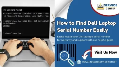 How to Find Dell Laptop Serial Number Easily
