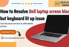How to Resolve Dell Laptop Screen Black but Keyboard Lit Up Issue
