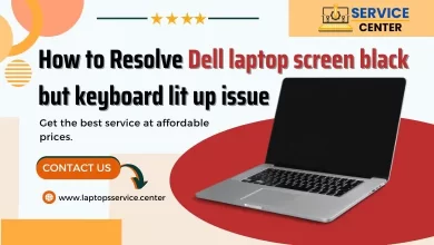 How to Resolve Dell Laptop Screen Black but Keyboard Lit Up Issue